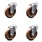 Service Caster 5 Inch High Temp Glass Filled Nylon Wheel Swivel Bolt Hole Caster Set SCC SCC-BH20S514-GFNSHT-4 - alternate 6